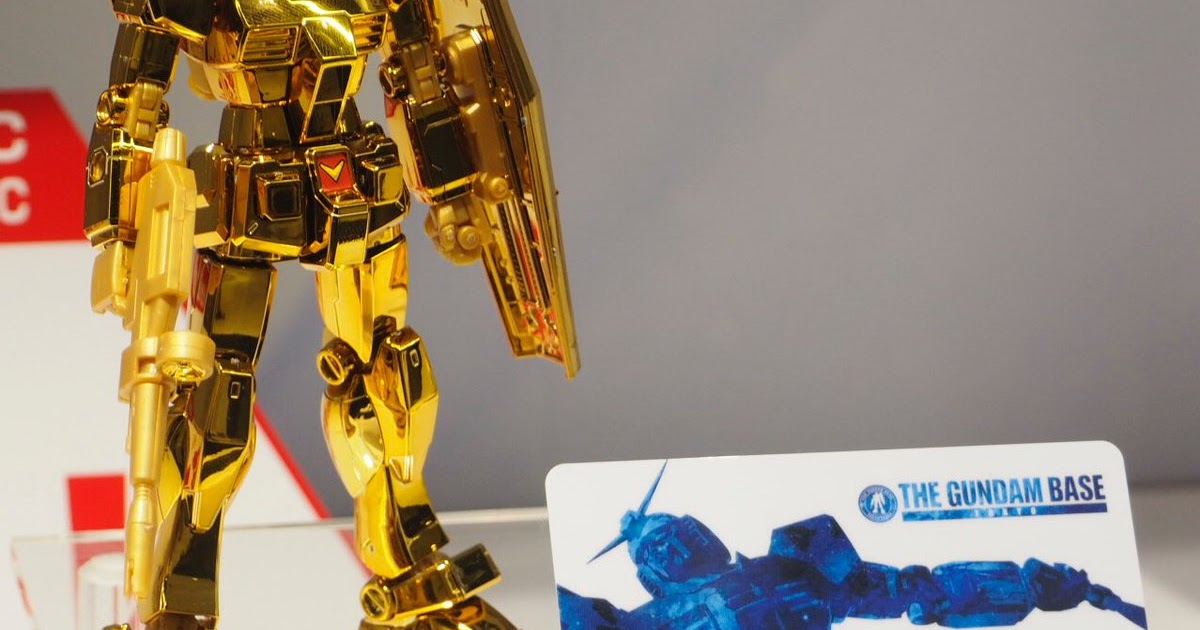 Gold Coating Bandai HG HGUC 1//144 The GUNDAM BASE Limited Prize RX-78-2