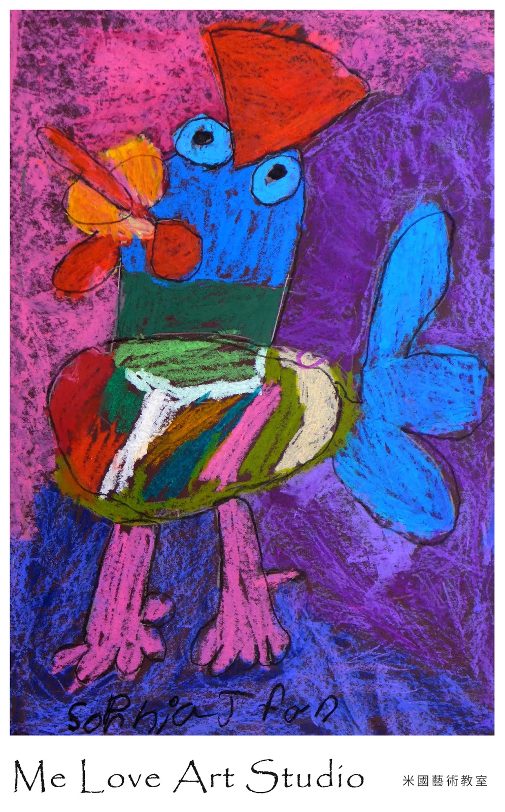 Me Love Art Studio《米國藝術》: A Rooster (Pre-K) - Learn from Pablo Picasso