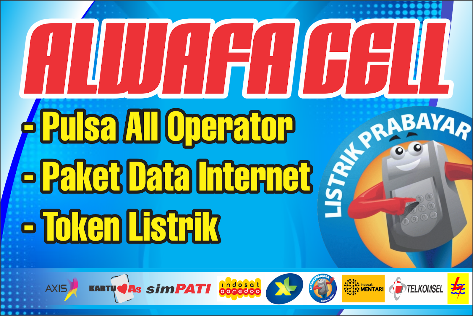 Desain Spanduk Jual Pulsa Terbaru 2019 Desain Spanduk Jual Pulsa Terbaru 2019