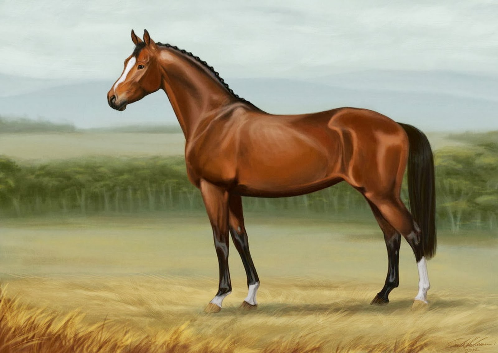 El arte es su máxima expresión : Caballos (Pinturas Seleccionadas) Lo