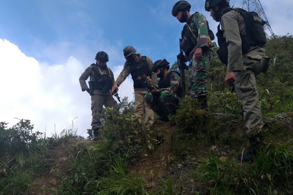 KKB Mengamuk di Sugapa Intan Jaya, Serka Sahlan dan Badwi Tewas