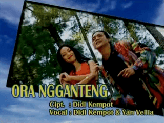 Lirik Lagu Ora Ngganteng - Didi Kempot