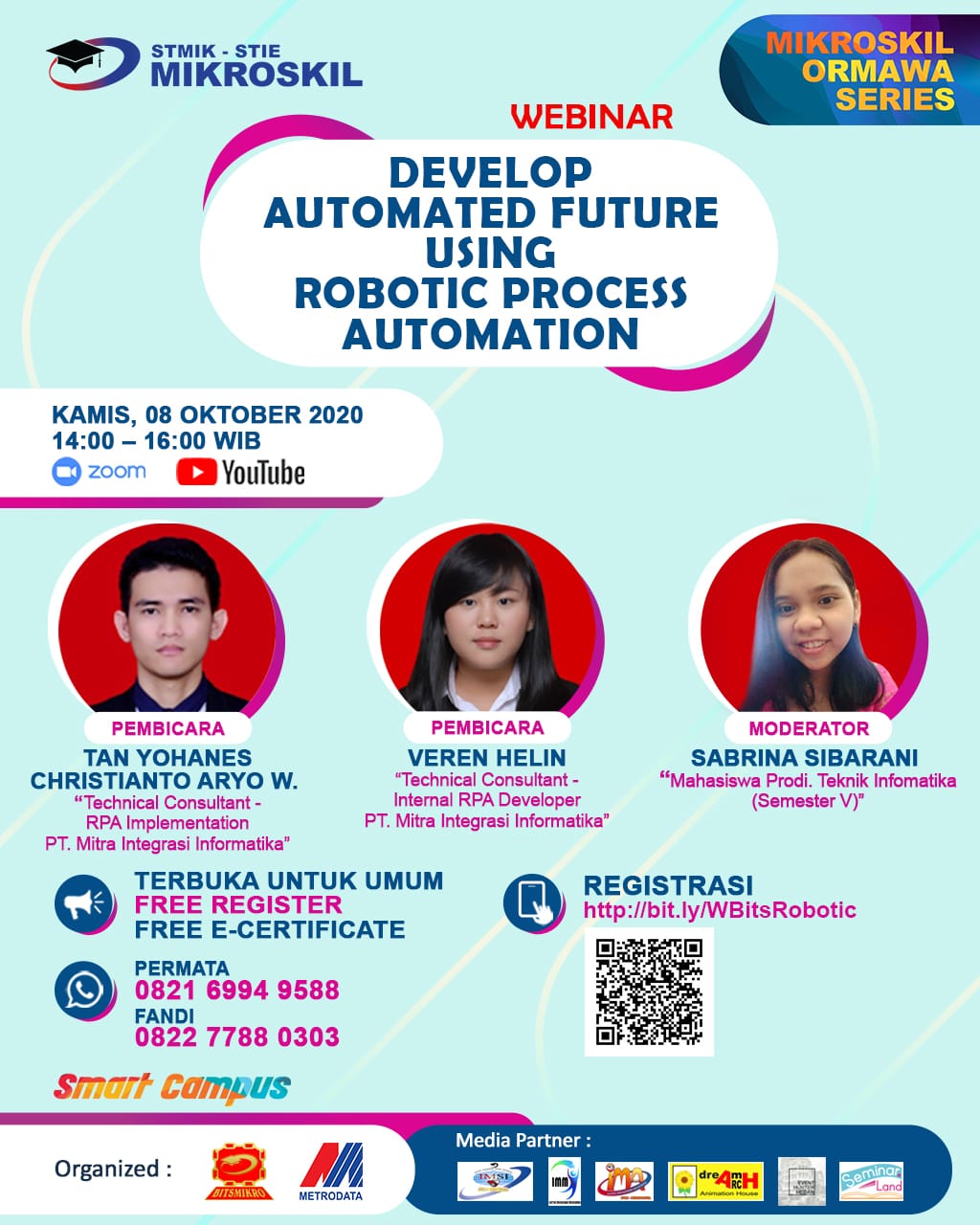 Webinar Develop Automated Future Using Robotic Process Automation (RPA)