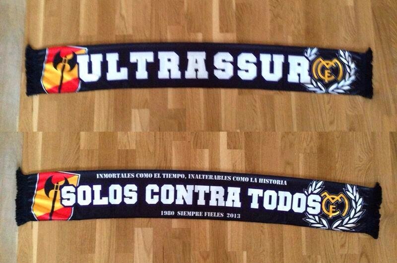 Ultras Sur Ultras RMCF: Bufandas