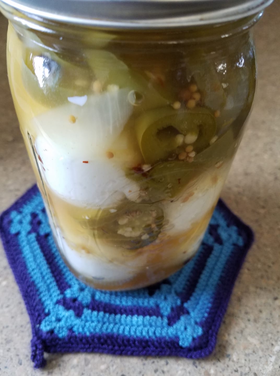 Pioneer Woman at Heart More Snow Hot Pepper Pickled Eggs