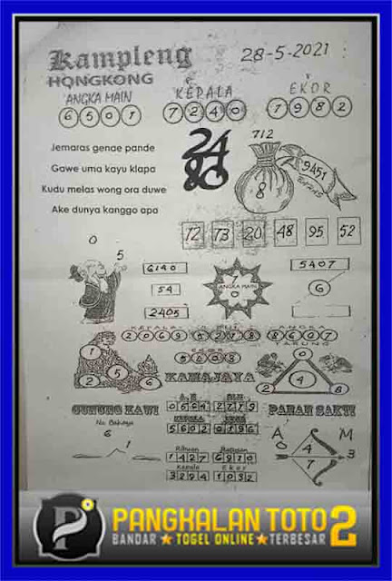 Syair Hk 28 Mei 2021