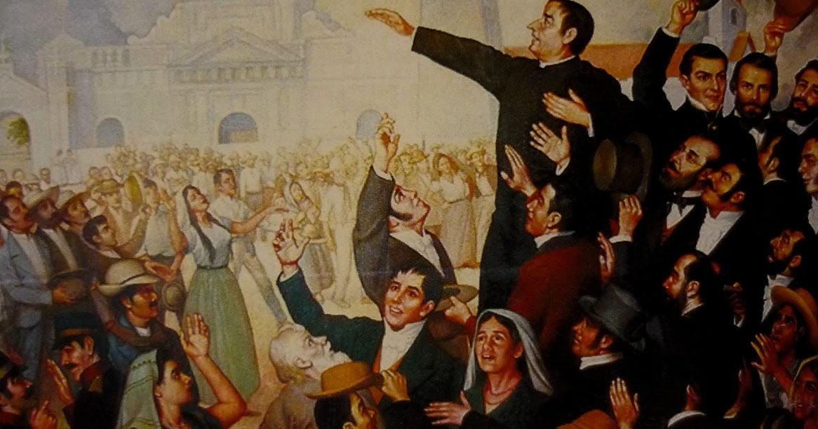 Nos ense an la verdadera historia - Proclama De Libertad %2528indep. Centroam%25C3%25A9rica%2529