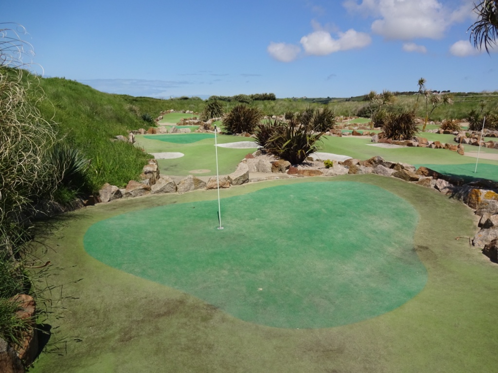 The Ham and Egger Files Mini Golf at Les Mielles in Jersey