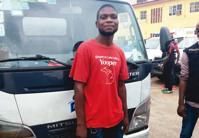 Factory Driver escaped with N10m goods, Nabbed while praying for forgiveness