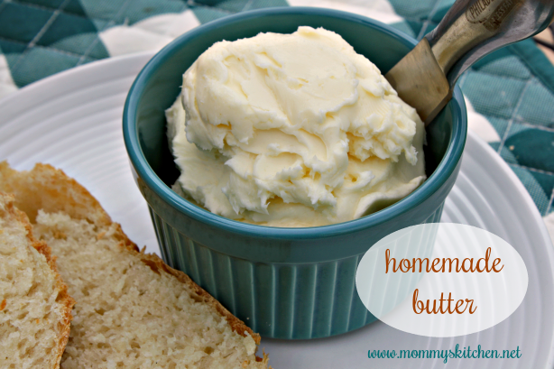 Mommy S Kitchen Recipes From My Texas Kitchen How To Make Homemade Butter Using A Kitchenaid Mixer