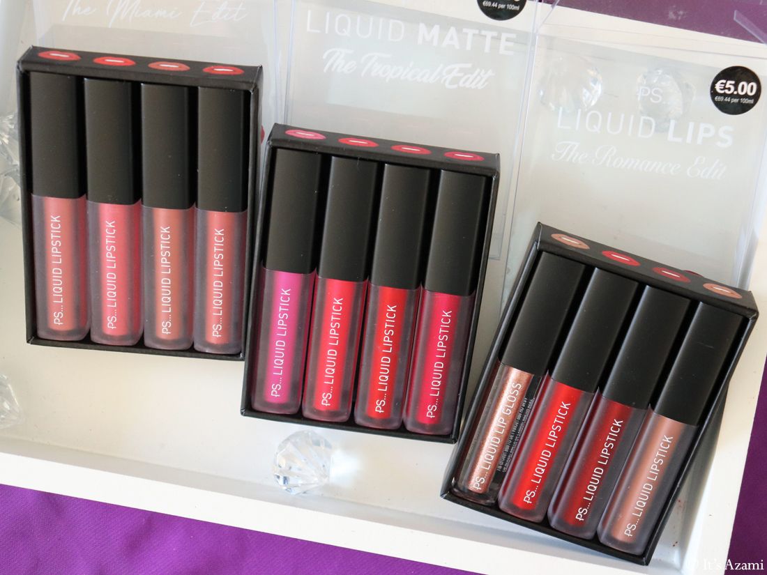 Primark PS... Liquid Matte Lipsticks - The Tropical Edit - The Mocha Edit - The Rose Edit - The Miami Edit - The Romance Edit - Review & Swatches Avis Makeup Maquillage - London Makeup Artist Beauty Blogger Youtube Primark PS... Liquid Matte Lipsticks - The Tropical Edit - The Mocha Edit - The Rose Edit - The Miami Edit - The Romance Edit - Review & Swatches Avis Makeup Maquillage - London Makeup Artist Beauty Blogger Youtube