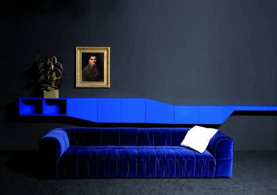 Design My Heart Out Two Rooms That Pop With Electric Blue