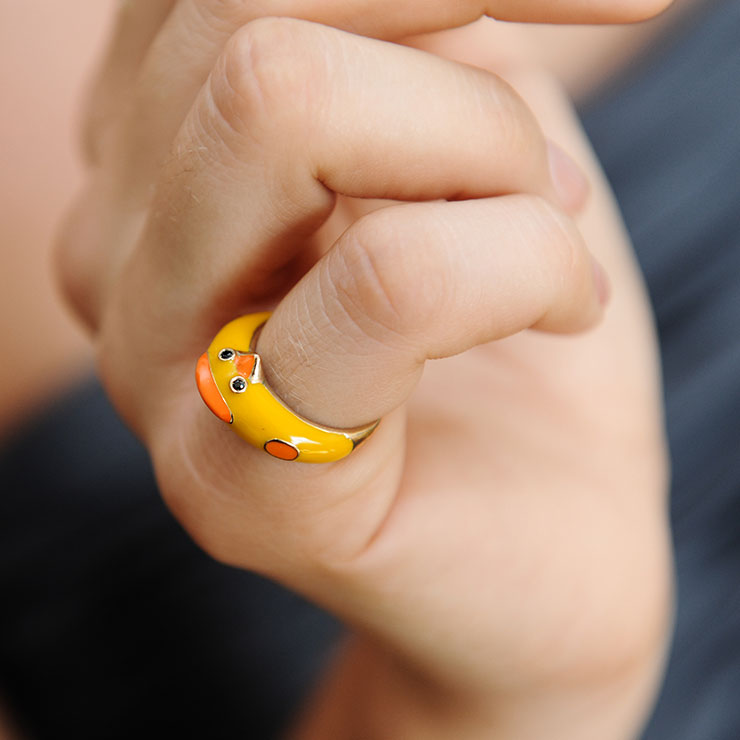 Side Street Style Cute Animal Rings