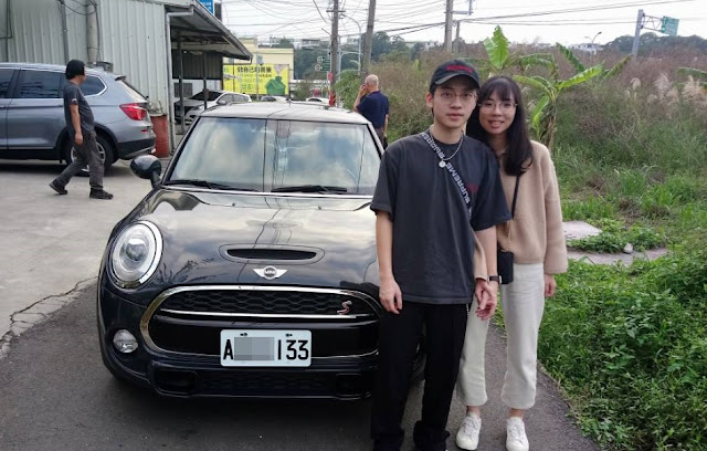 曾同學的愛車MINI COOPER S 從美國加州長灘運回台灣順利領牌囉! Car2TW不只可以協助從美國運車回台灣還可以代辦ARTC驗車喔!