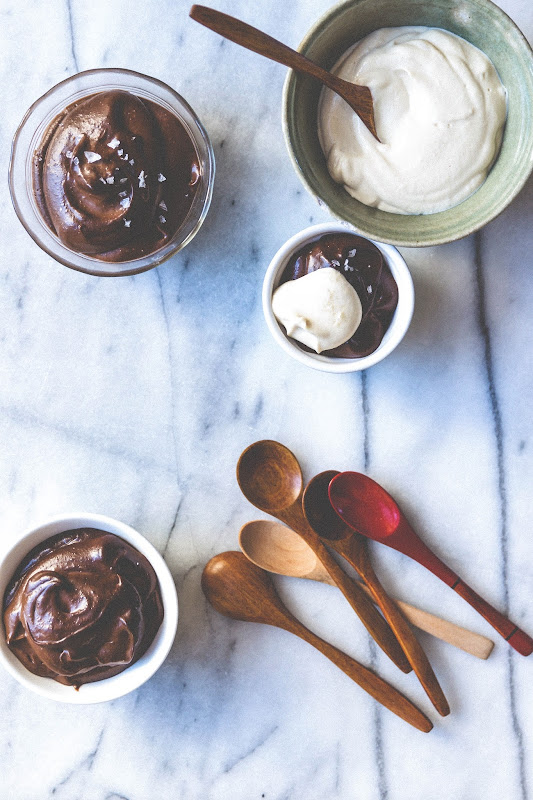 Milk and Honey Vegan Chocolate Mousse with Cashew Cream