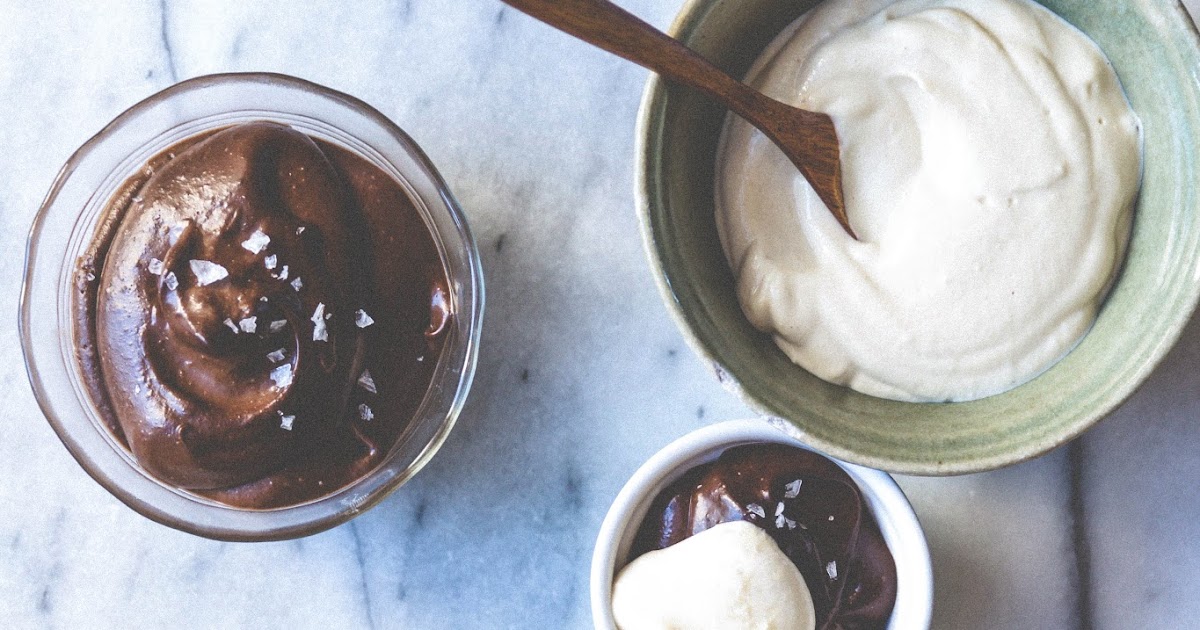 Milk and Honey Vegan Chocolate Mousse with Cashew Cream