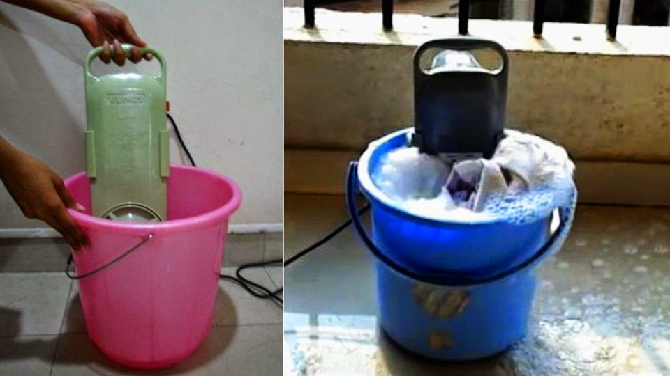 Speak Tech, Read Tech! Venus A Bucketmounted Mini Washing Machine of