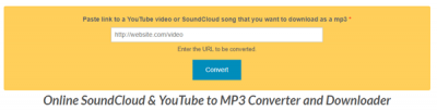 Anything2mp3 liedjes downloaden van SoundCloud