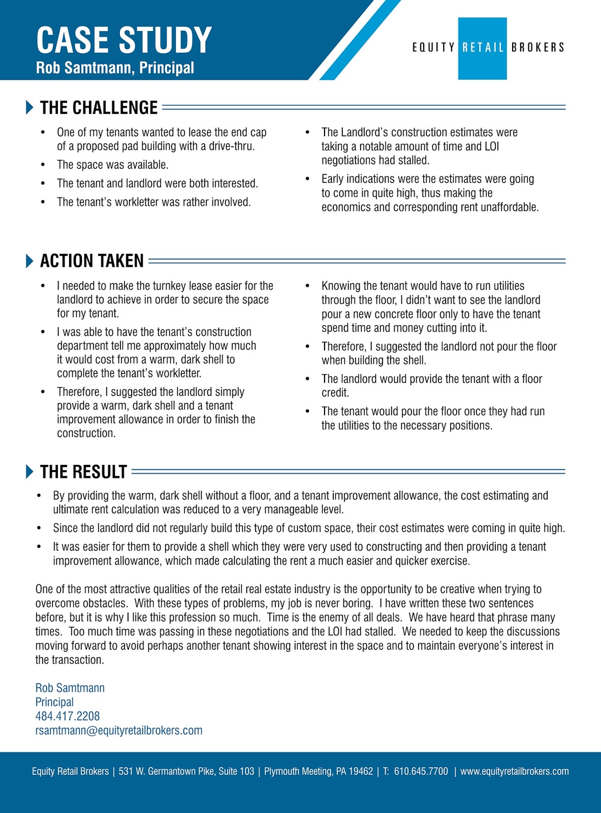 ANYTHING RETAIL with Rob Samtmann Warm Dark Shell