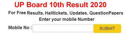 UP Board 10th Result 2021