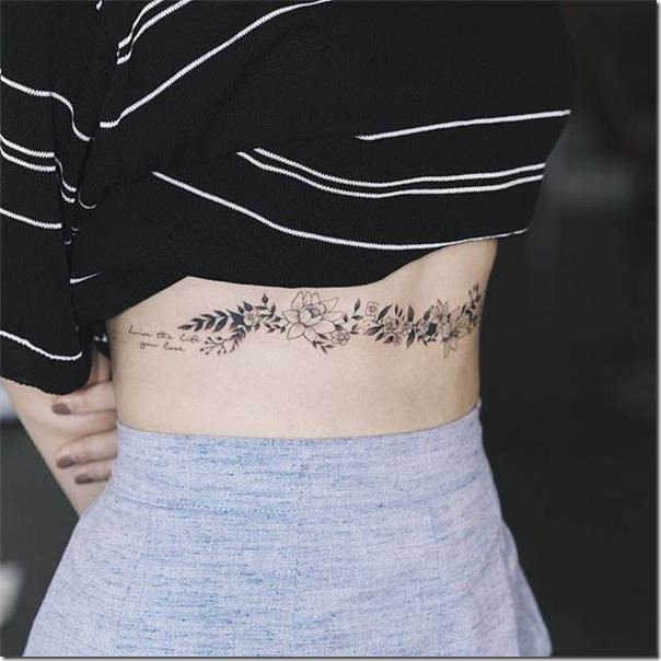 Tatuagens de flores para as mulheres Tatuagens de flores para as mulheres