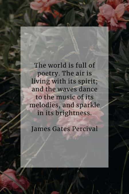 Poetry quotes that will inspire your mind and soul