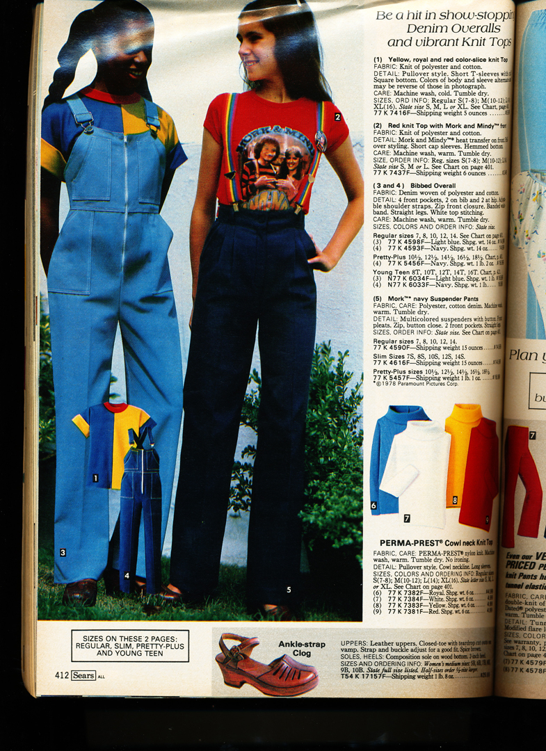 THREE AWFUL TEEN FASHION PAGES FROM THE SEARS 1980 SPRING/SUMMER ...