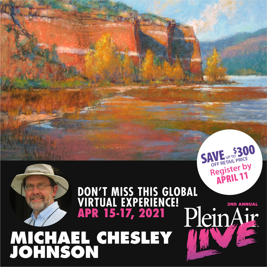 A Plein Air Painter's Blog - Michael Chesley Johnson: Oil Stick Demo