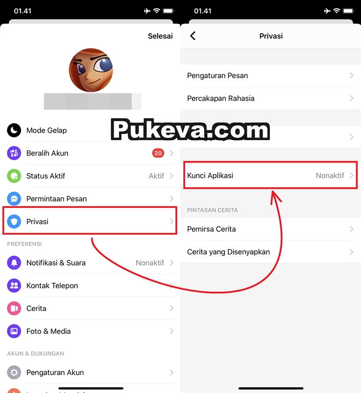 Cara Mengunci Aplikasi Facebook Messenger Di Iphone Ipad Pukeva