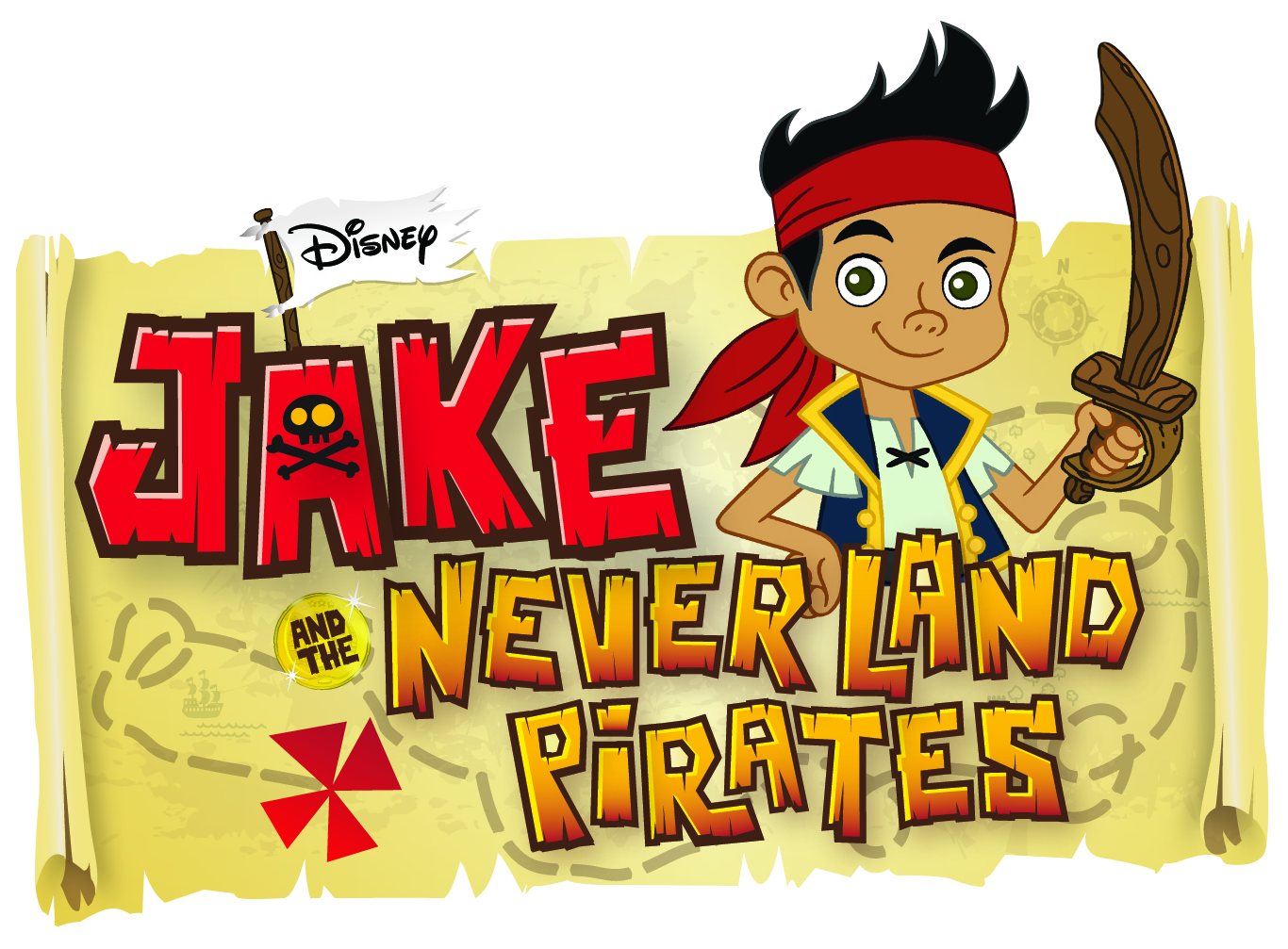 Jake and the neverland pirates logo