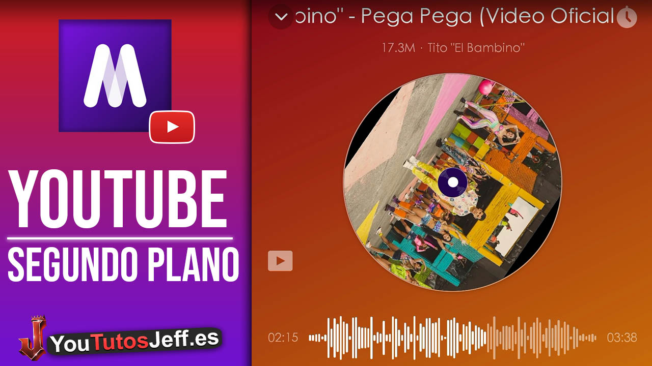 Reproductor de Música para Youtube😏Música en Segundo Plano y Ahorra Datos