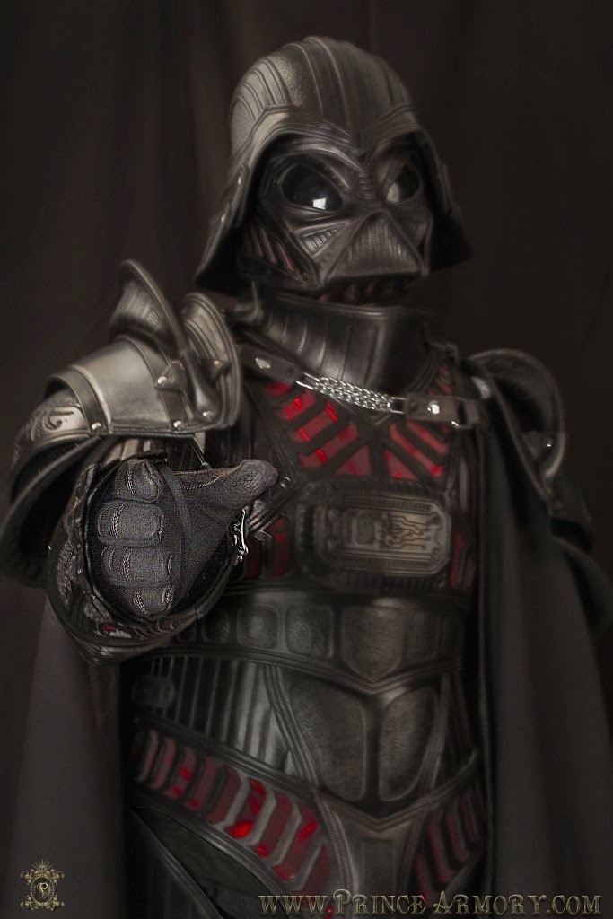 The Nerdy Gentlemen: Star Wars Nerd: Medieval Lord Vader via Prince Armory