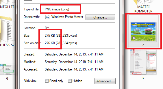 Cara Memperkecil Size Gambar JPEG Cepat dan Mudah