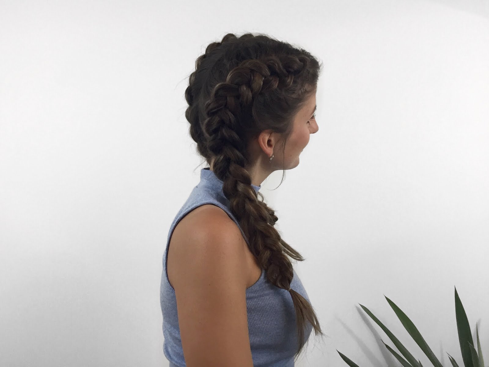 aboutjules: Double Dutch Braid with Extensions