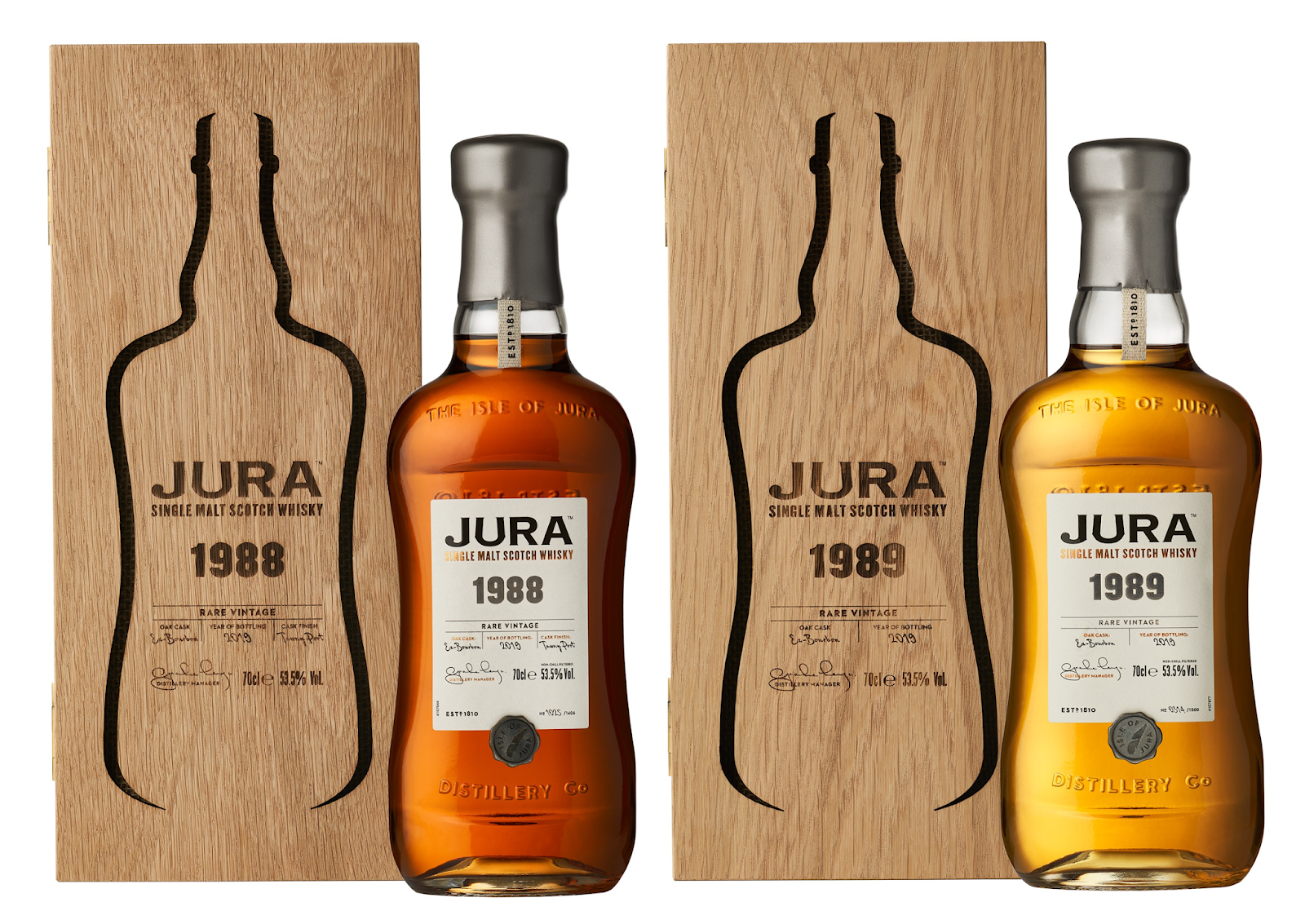 The Whisky Business JURA LAUNCHES TWO NEW VINTAGE EXPRESSIONS