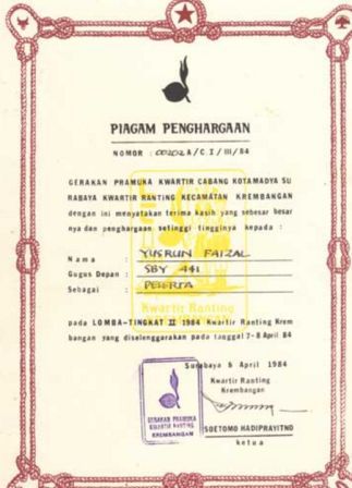 Contoh Konsep Piagam Kegiatan Pramuka - rpp kurikulum 2013