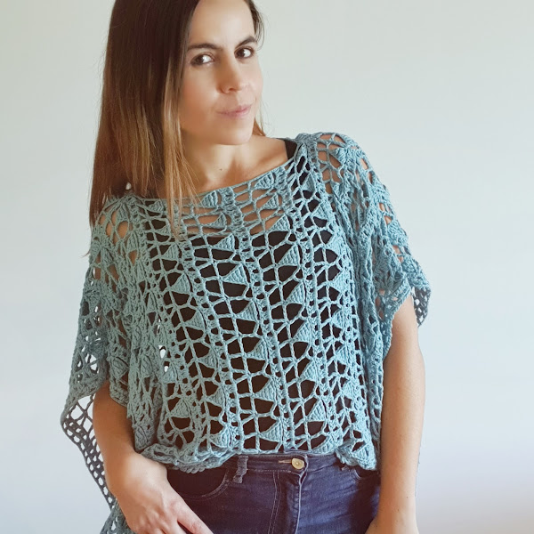 BLUSA A CROCHET | TUTORIAL PASO A PASO