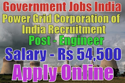 Power Grid Corporation of India Limited PGCIL Recruitment 2017