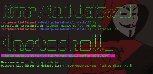 the-linux-choice-instashell by www.hackingtruth.in or www.kumaratuljaiswal.in
