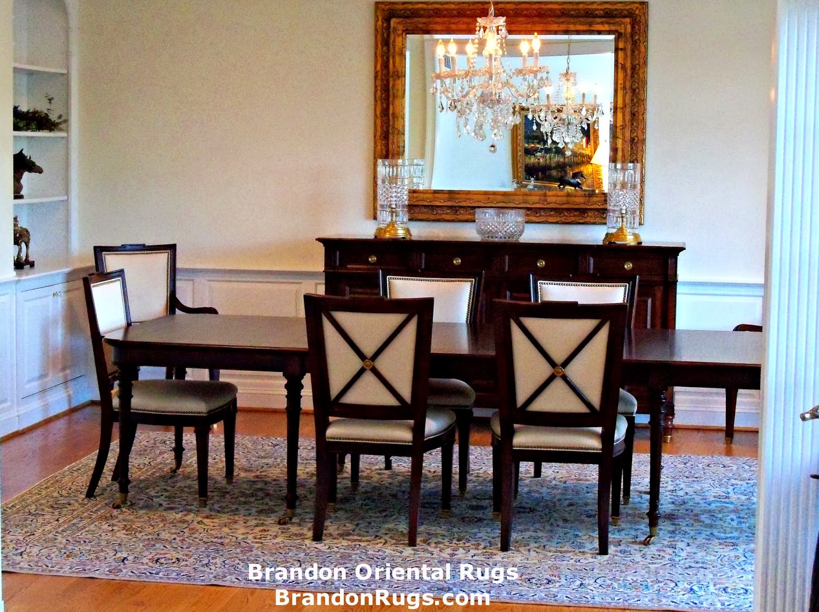 Brandon Oriental Rugs REAL Handknotted Persian Kashan Oriental Rug