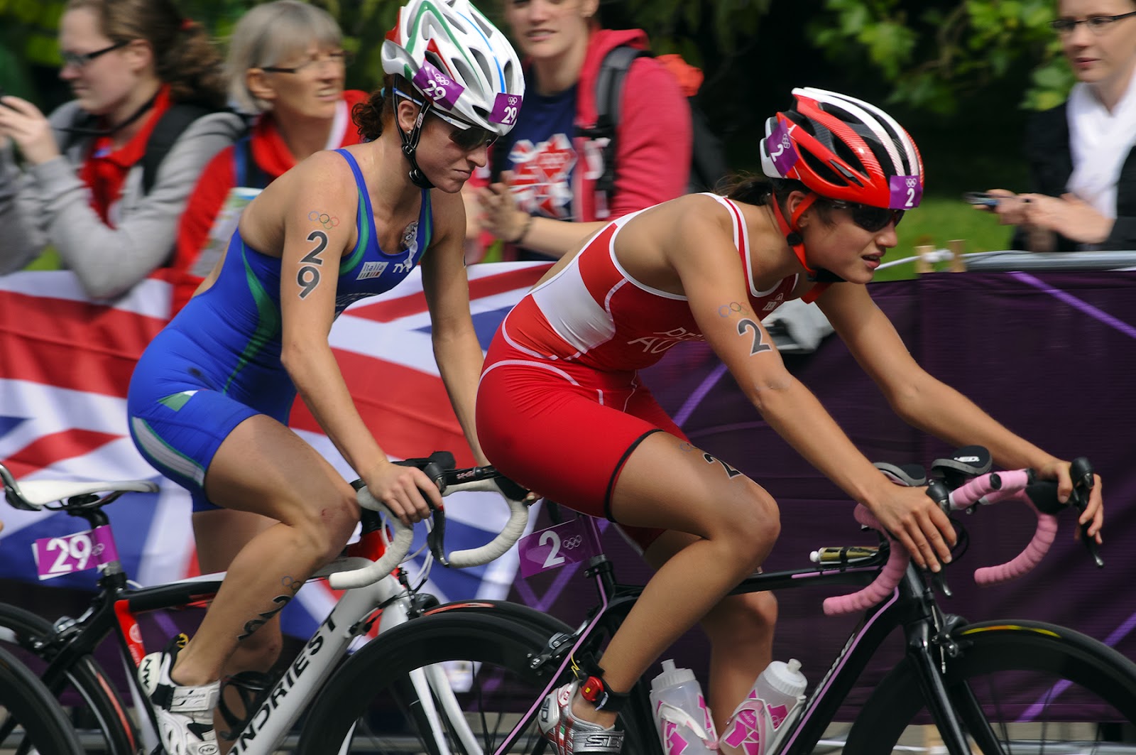 Larrie Tiernan Women's Triathlon, London Olympics 2012