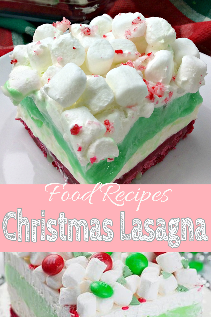 Christmas Lasagna - Healthy Food