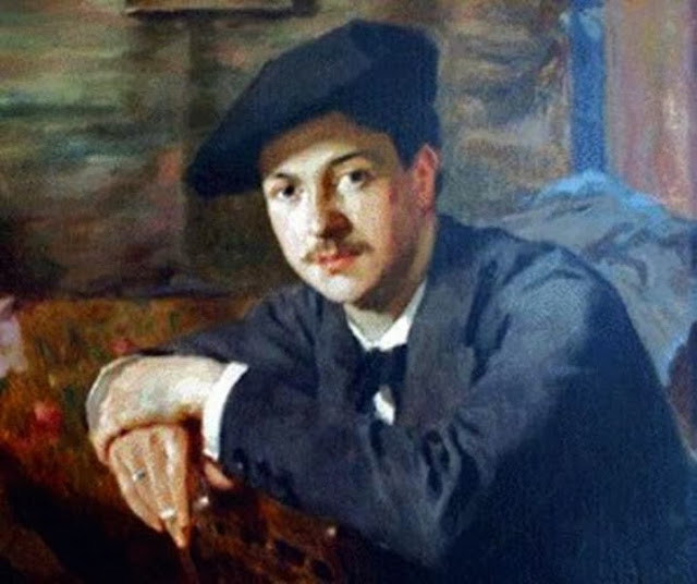 Self Portrait Francis Luis Mora, International Art Gallery, Self Portrait