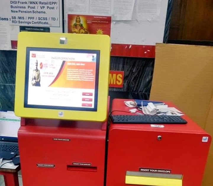 Self booking of Speed Post and Register post 24x7 available at