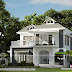 1739 sq-ft 3 BHK Colonial house plan