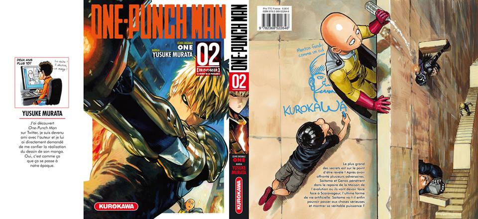 JeGeekJePlay: [Actu Manga] Le Tome 2 de One Punch Man enfin daté