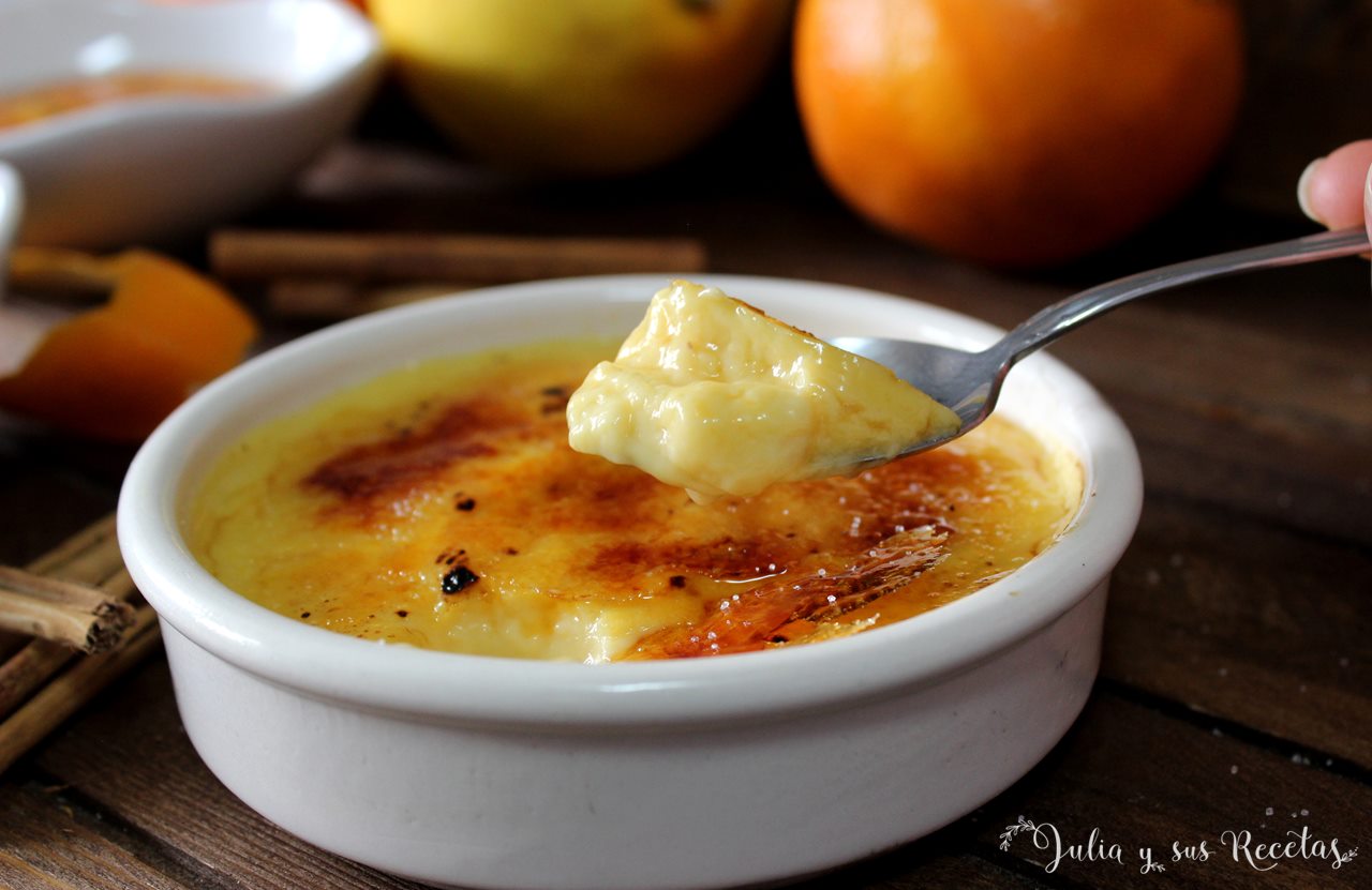 JULIA Y SUS RECETAS: Crema catalana o crema quemada