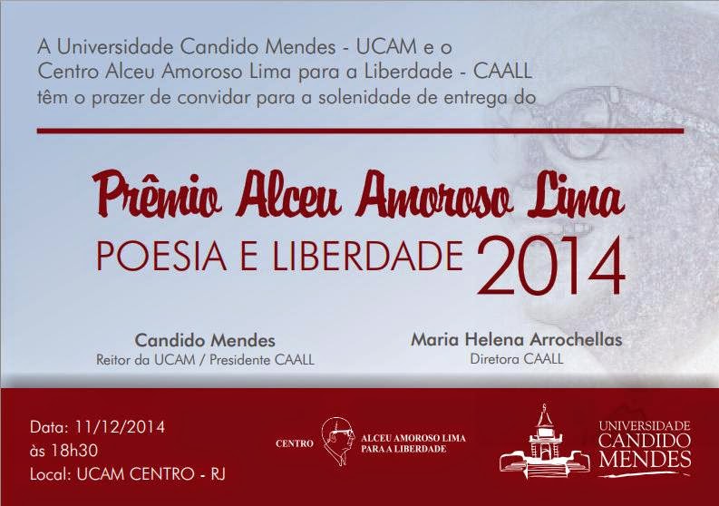Centro Alceu Amoroso Lima para a Liberdade novembro 2014