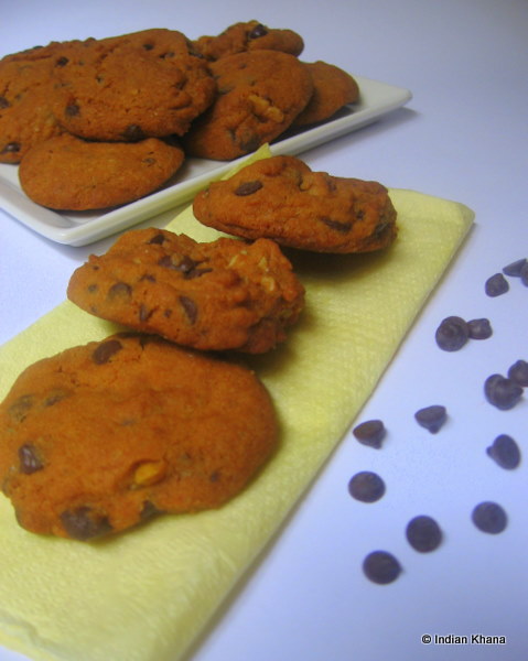 Eggless Chocolate Chip Cookie Recipe