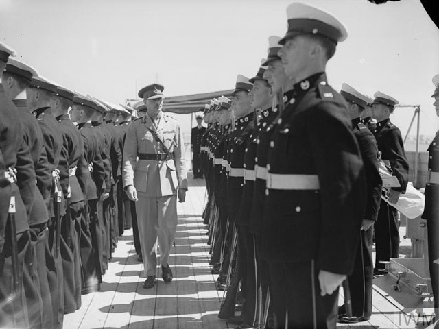 Duke of Gloucester on 21 April 1942 worldwartwo.filminspector.com